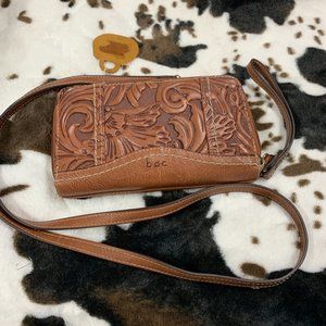 B.O.C. Saddle Botanica Double Zip Wallet